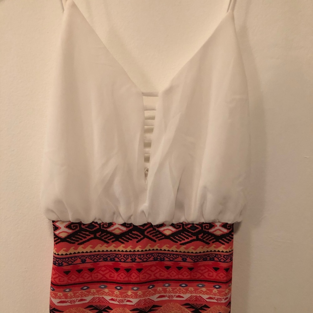 Aztec Print Mini Dress - Picture 3 of 8